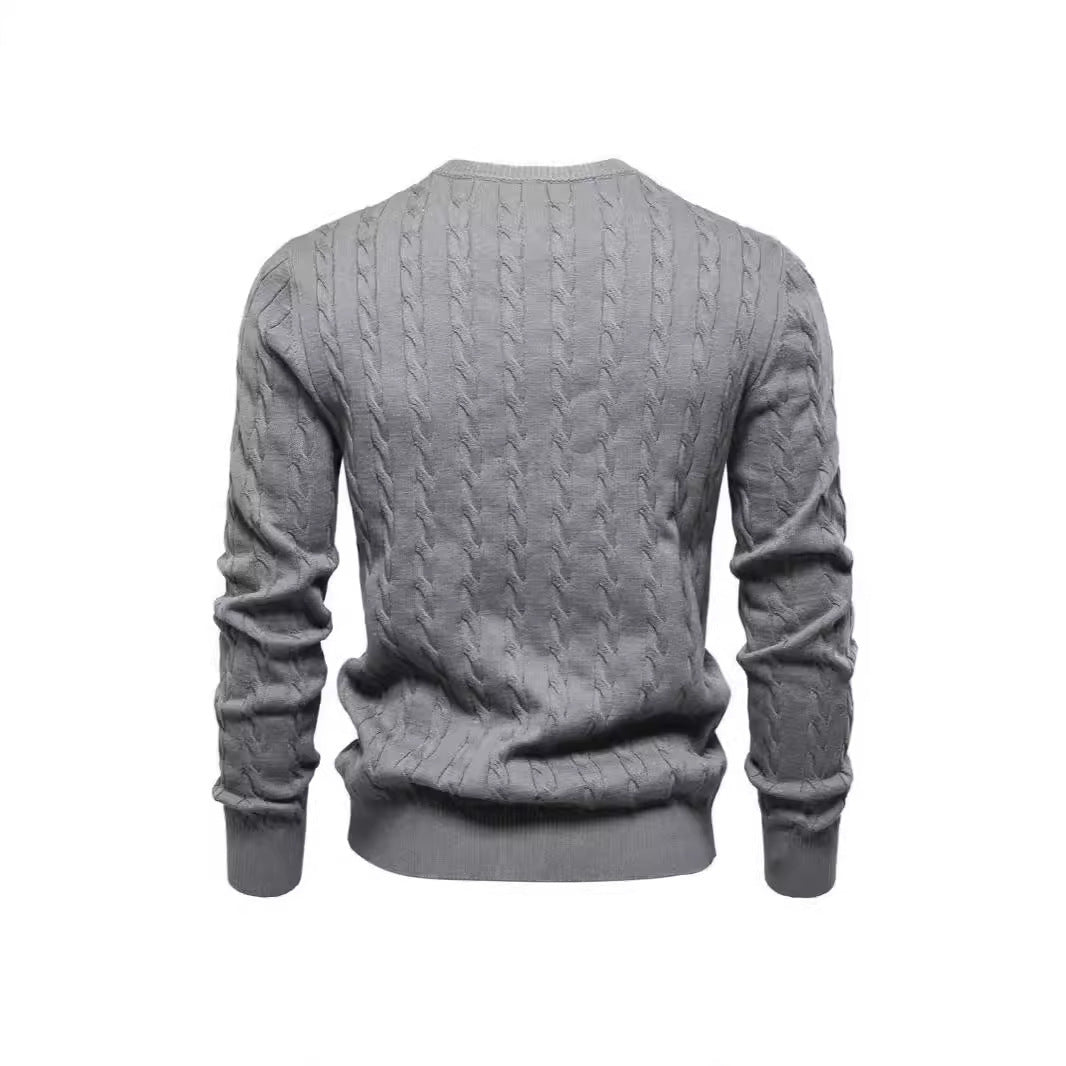 Men's Patterned Knit Sweater Lisslune
