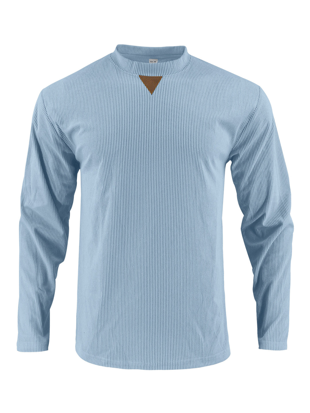 Men's sporty long-sleeve shirt with innovative texture design Lisslune