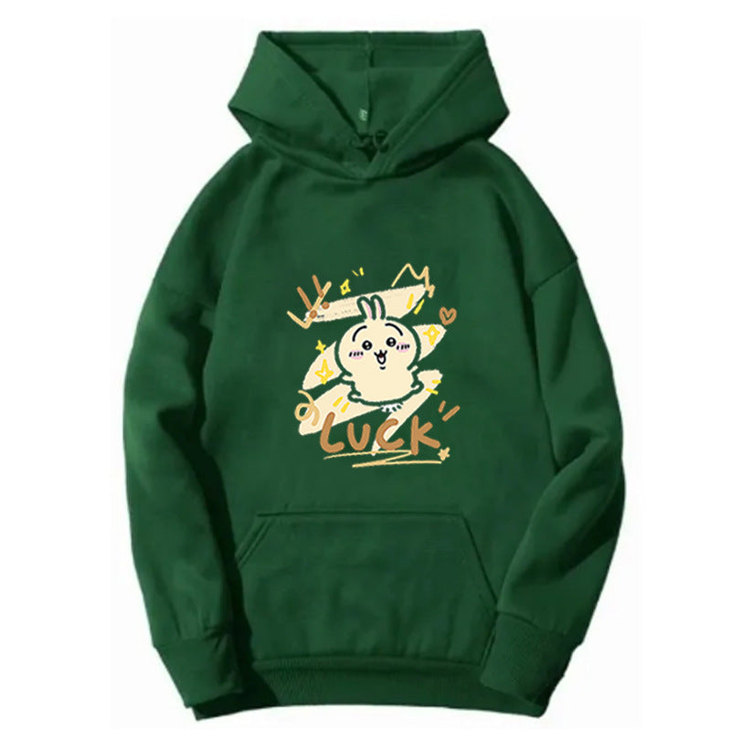 Women's hoodie with funny rabbit design Lisslune