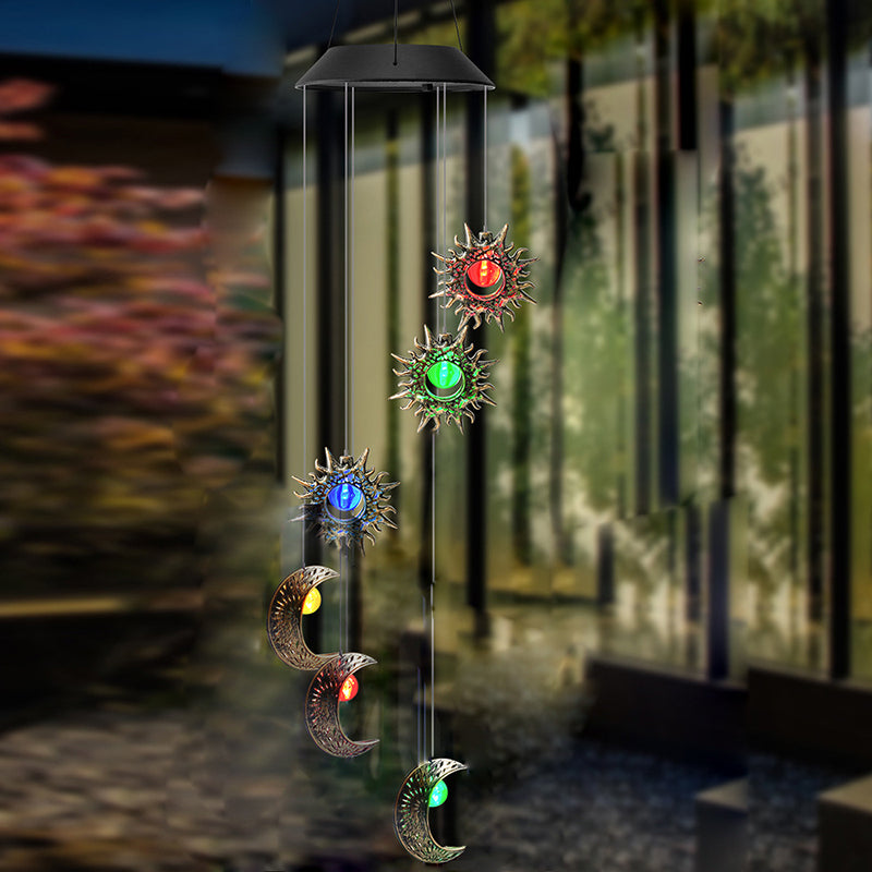 Lisslune | Sun Moon Star Solar Pendant Lights