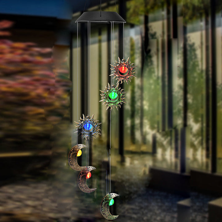 Lisslune | Sun Moon Star Solar Pendant Lights