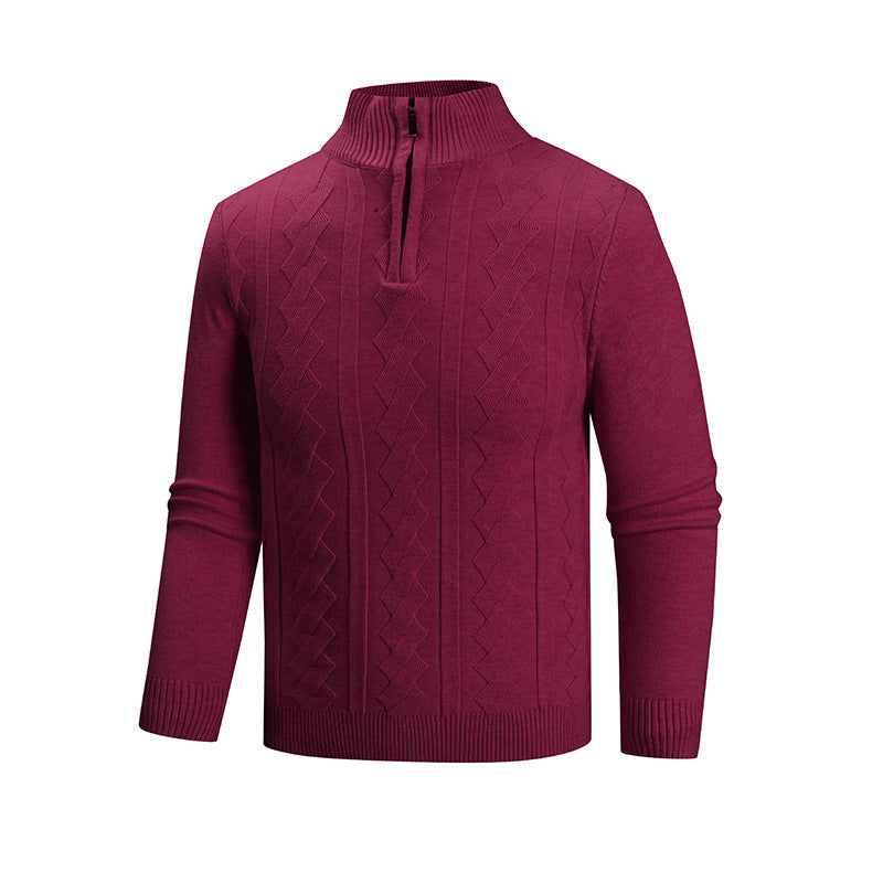 Men's sweater with high collar Lisslune