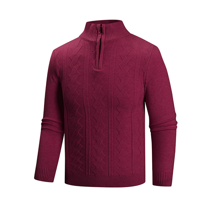 Men's sweater with high collar Lisslune