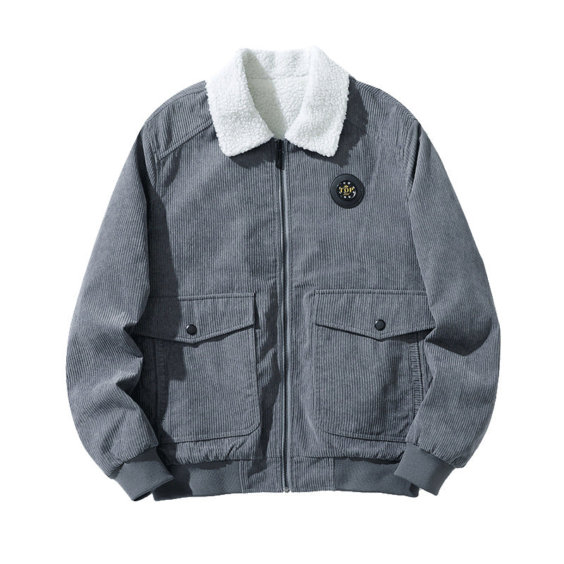 Men's stylish transition jacket with warm fleece lining Lisslune