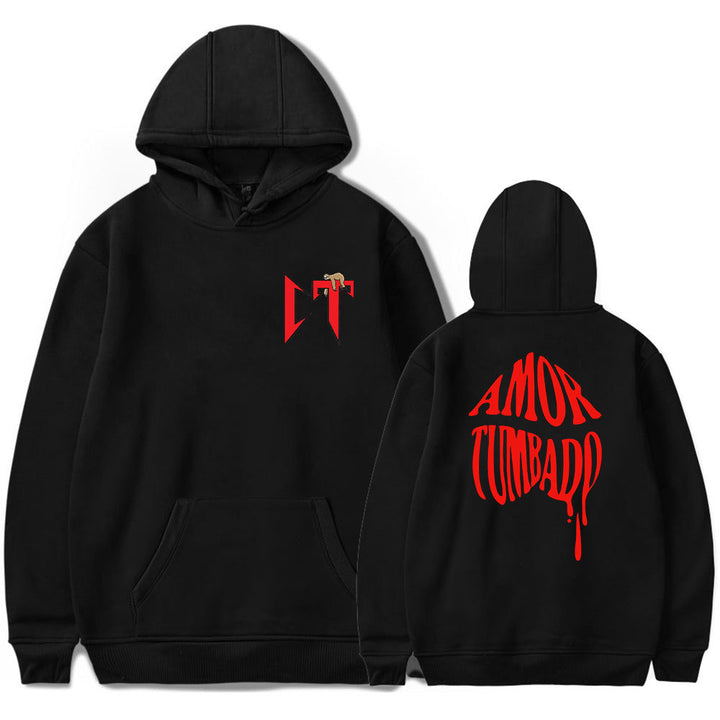 Women's hoodie with creative lettering Lisslune