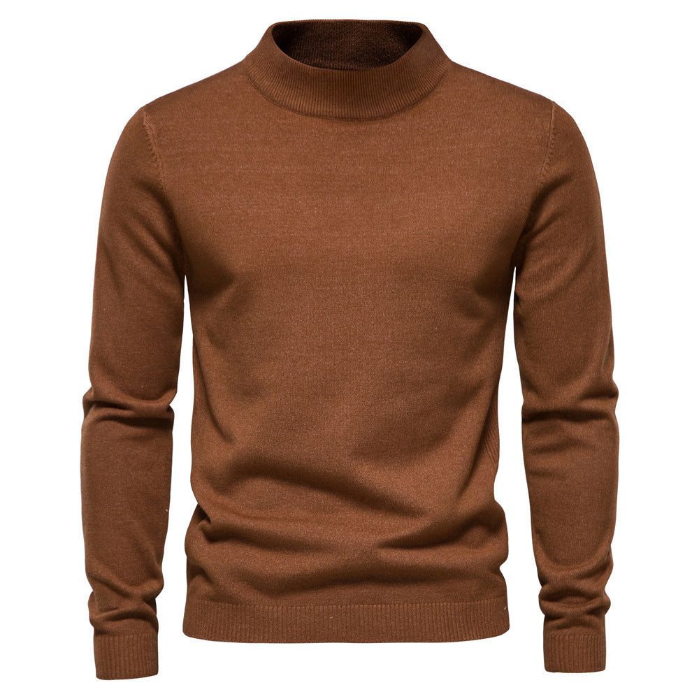 Men's elegant turtleneck sweater made of fine wool Lisslune