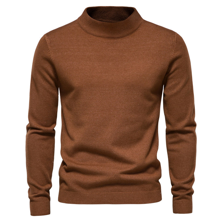 Men's elegant turtleneck sweater made of fine wool Lisslune