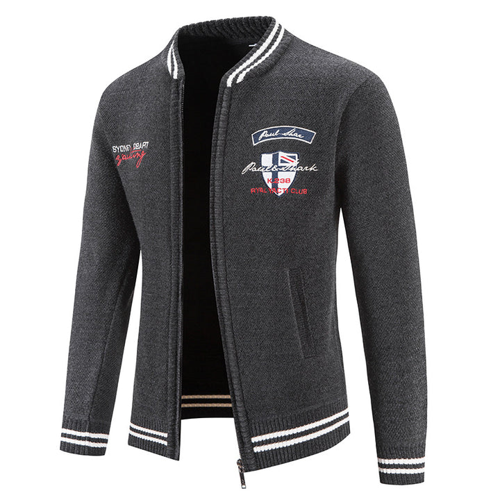 Men's sporty cardigan with versatile design Lisslune