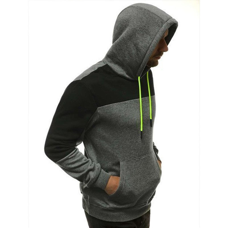 Men's hoodie with contrasting inserts Lisslune