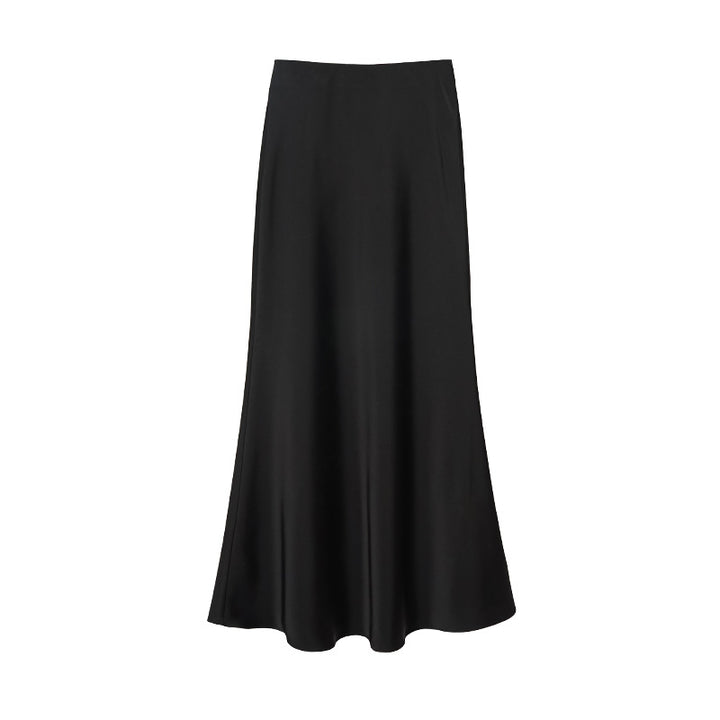 Ladies Elegant Maxi Skirt made of high-quality flowing material with a wide cut Lisslune
