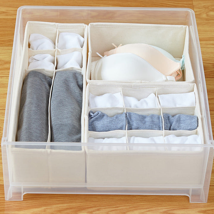 Lisslune | Foldable Dress Organization Box with Compartments