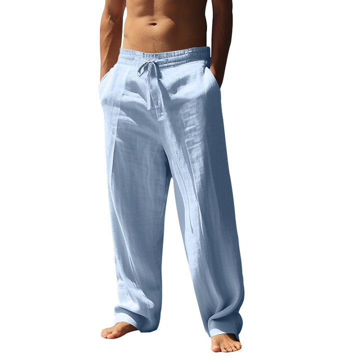 Men's Light Linen Pants Lisslune