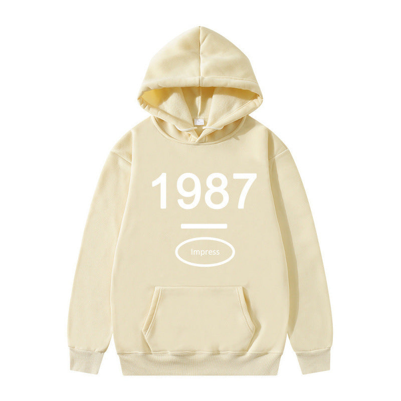 Women's hooded sweatshirt with practical kangaroo pocket design Lisslune