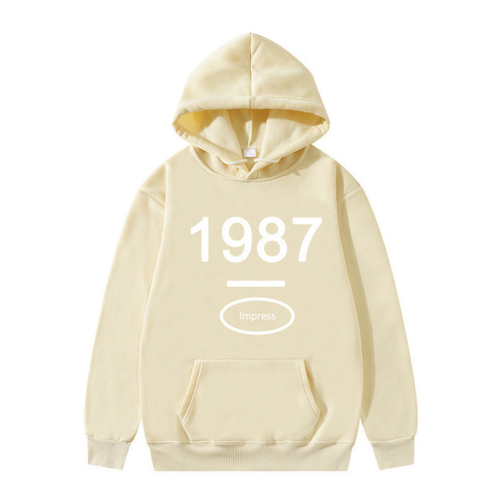 Women's hooded sweatshirt with practical kangaroo pocket design Lisslune