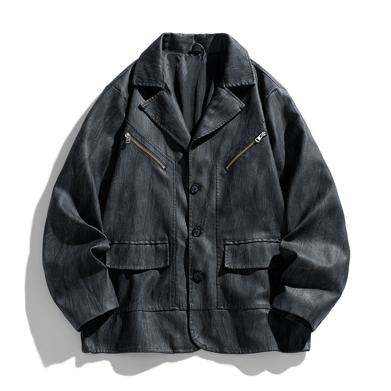 Men's Casual Jacket with Multifunctional Pockets Lisslune