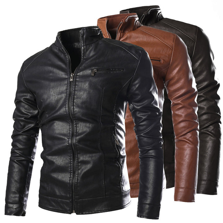 Men's Leather Coat Lisslune