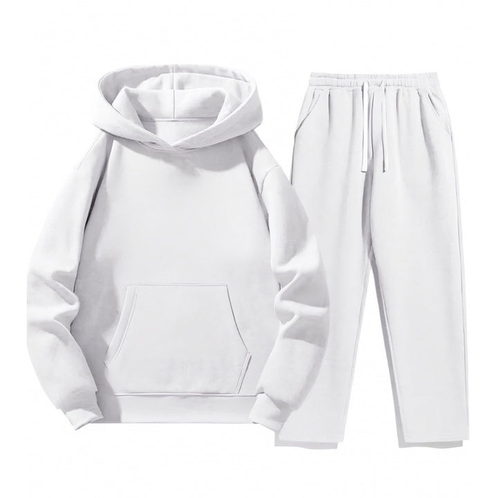 Women's Sweat Suit with Cozy Hoodie and Practical Jogging Pants Lisslune