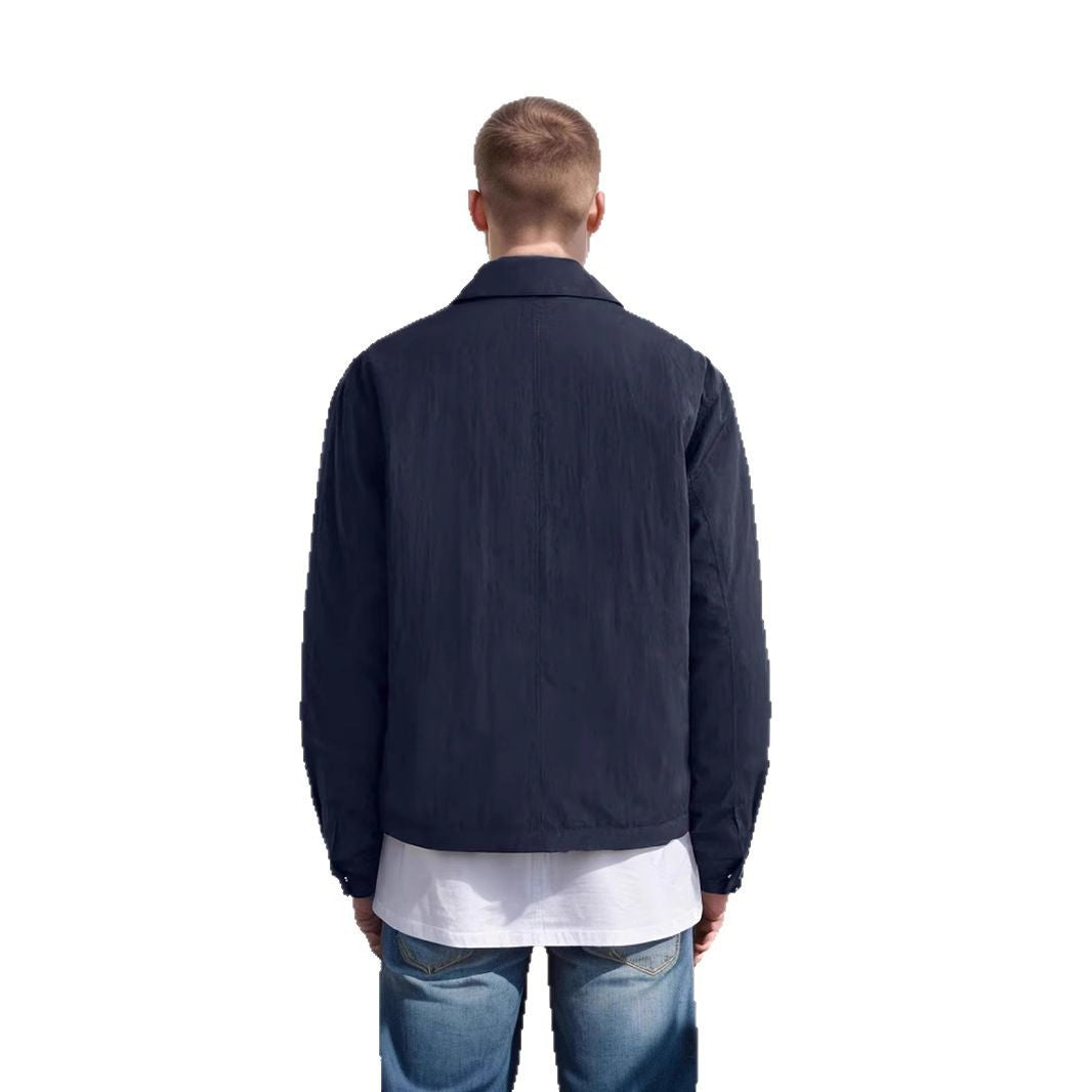 Men's lightweight leisure jacket with practical pockets Lisslune