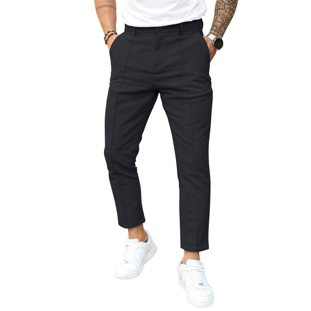 Men's elegant chinos with slim fit Lisslune