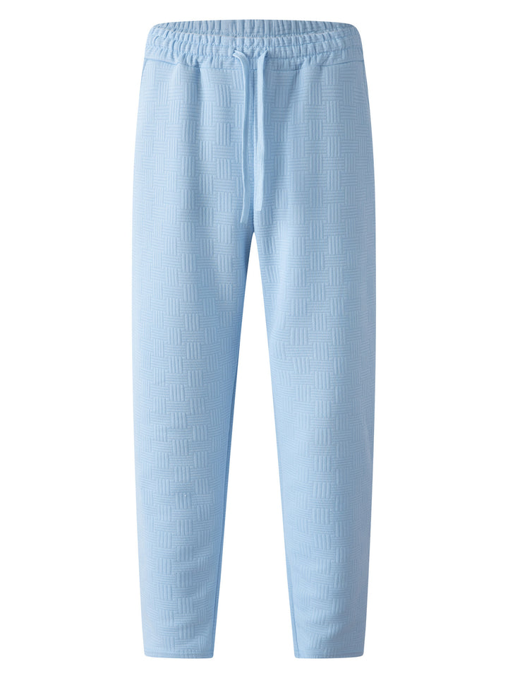 Men's sporty leisure pants with innovative structural design and elastic waistband Lisslune