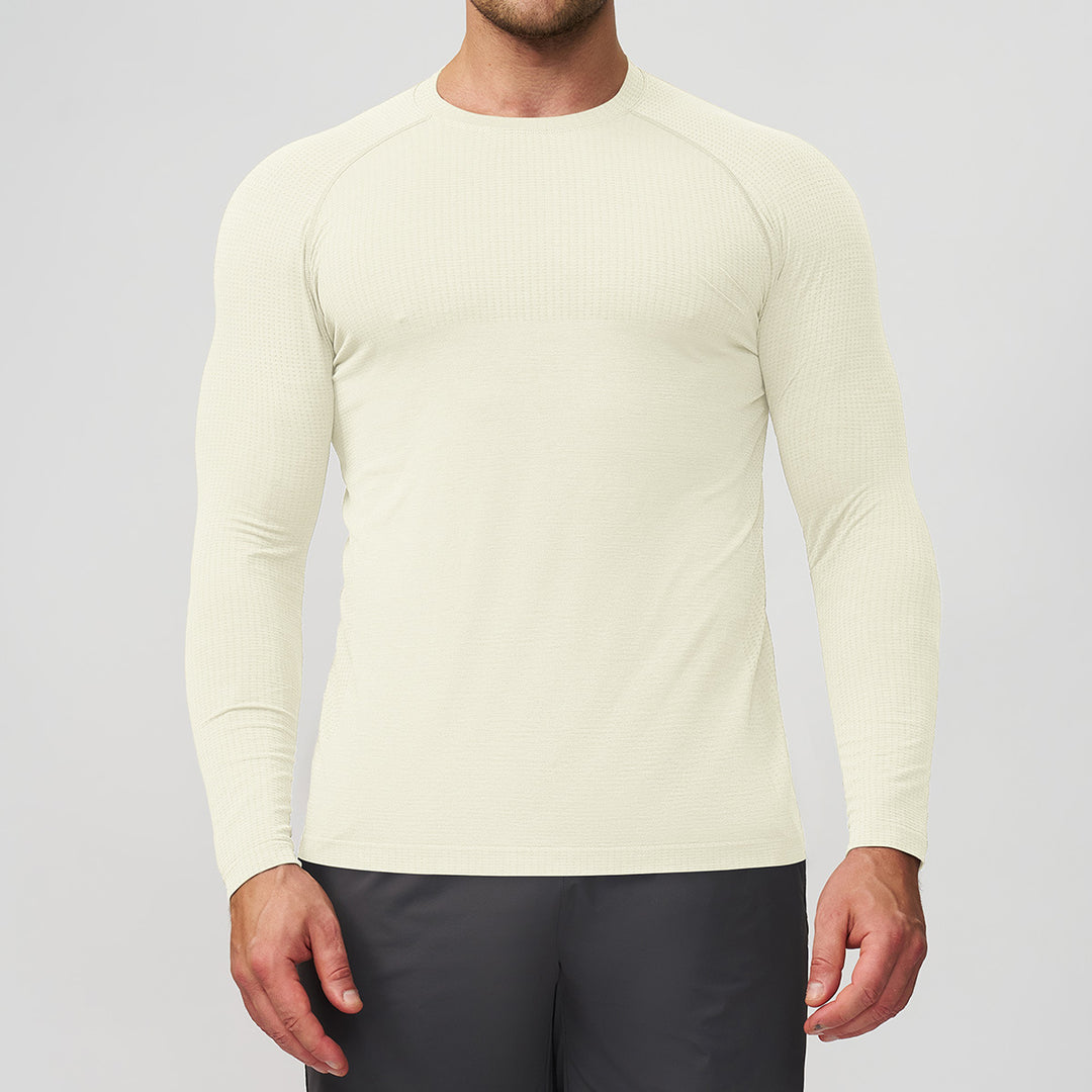 Men's Athletic Long-Sleeve Compression Shirt Lisslune