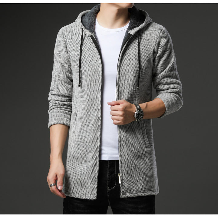 Men's urban leisure jacket with hood Lisslune