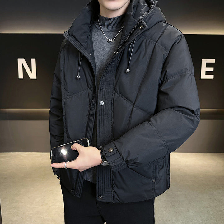 Men's Quilted Functional Jacket with Insulating Hood Lisslune