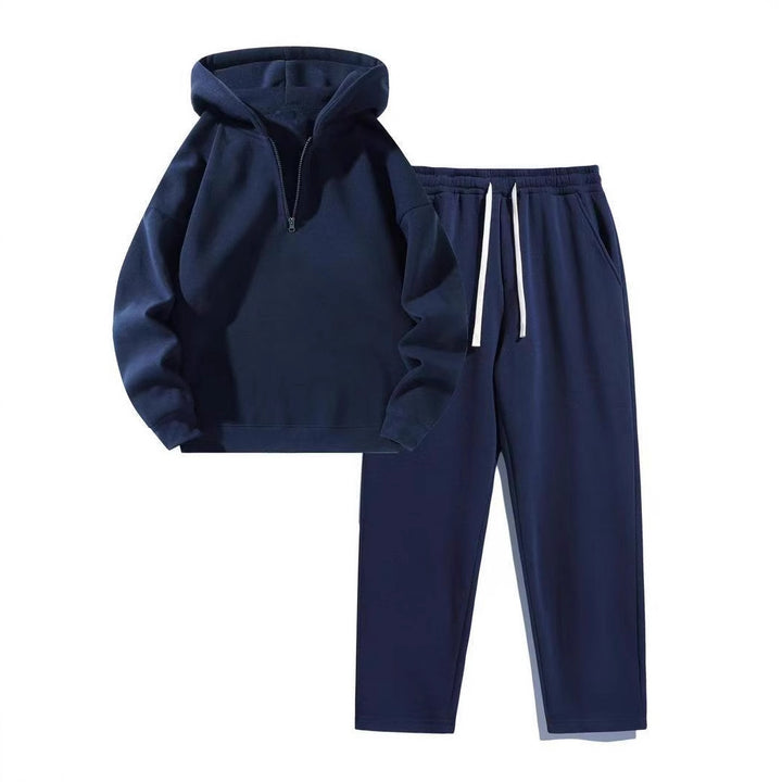 Women's sporty hoodie set with practical zip jacket and comfortable jogging pants Lisslune