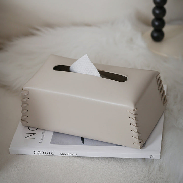 Lisslune | NeutralTones - Modern Tissue Box Cover