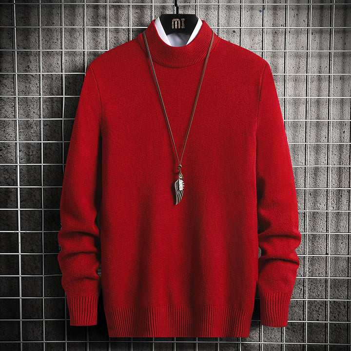 Men's turtleneck sweater made of soft knit quality Lisslune