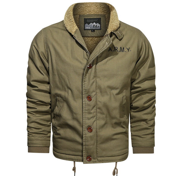 Men's Military-Inspired Jacket Lisslune