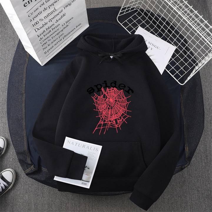 Women's hoodie with creative spider motif Lisslune