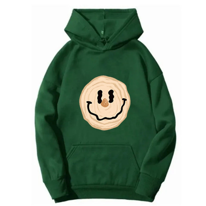 Women's hoodie with cheerful smile motif Lisslune