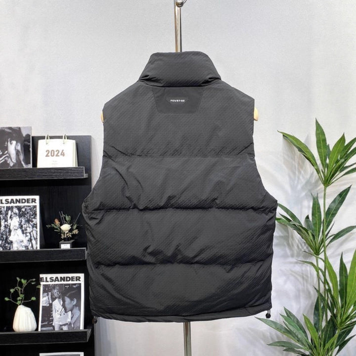 Men's Padded Functional Vest with High Insulation and Practical Pockets Lisslune