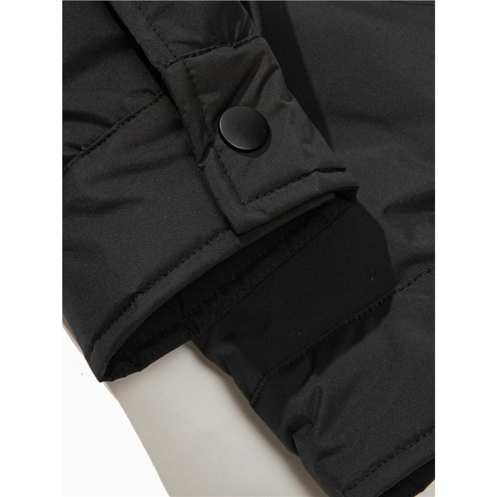 Men's Quilted Leisure Jacket with Innovative Collar Lisslune