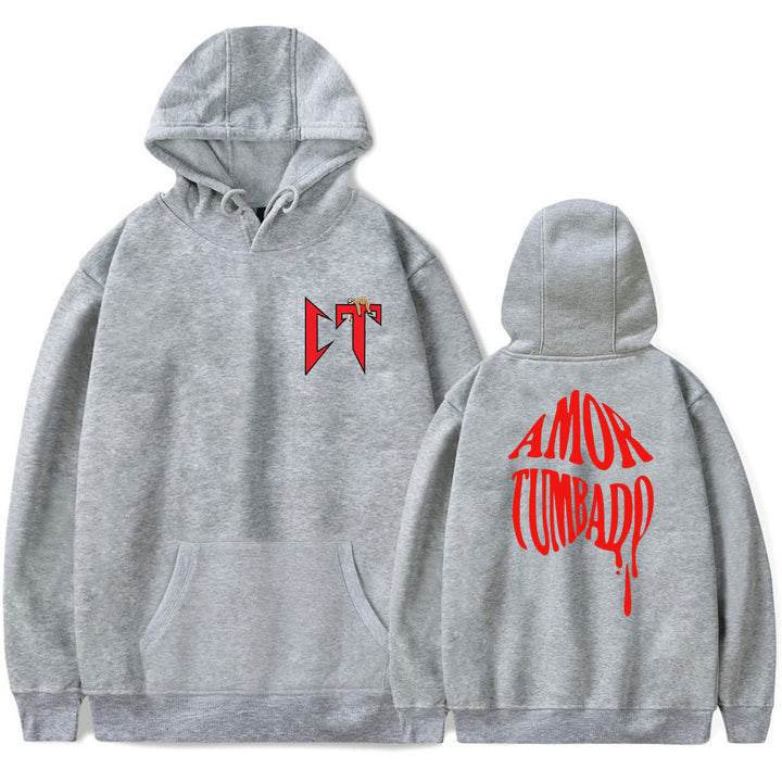 Women's hoodie with creative lettering Lisslune