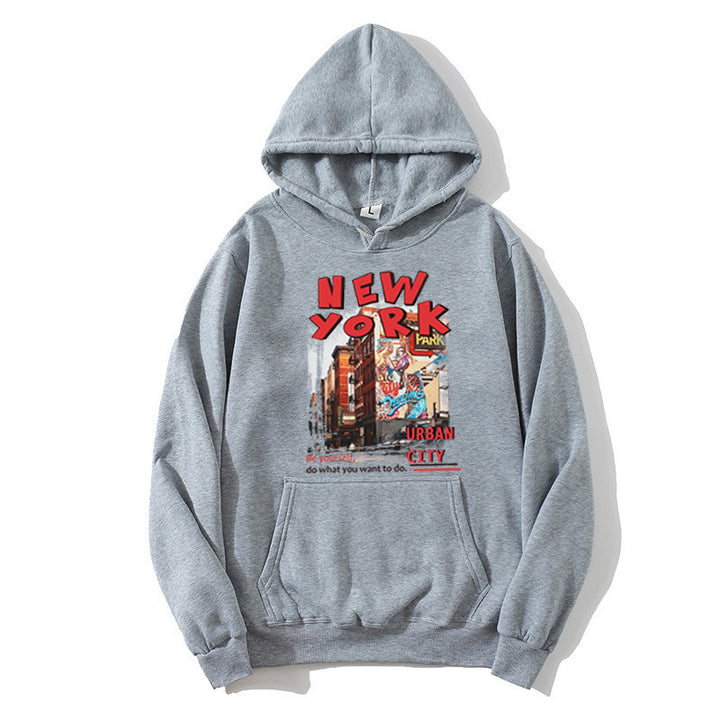 Women's hoodie with urban New York design Lisslune