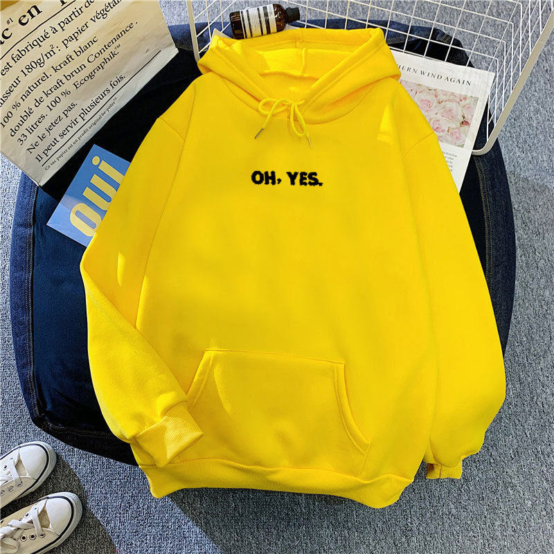 Women's Cozy Hoodie with Casual Print Lisslune
