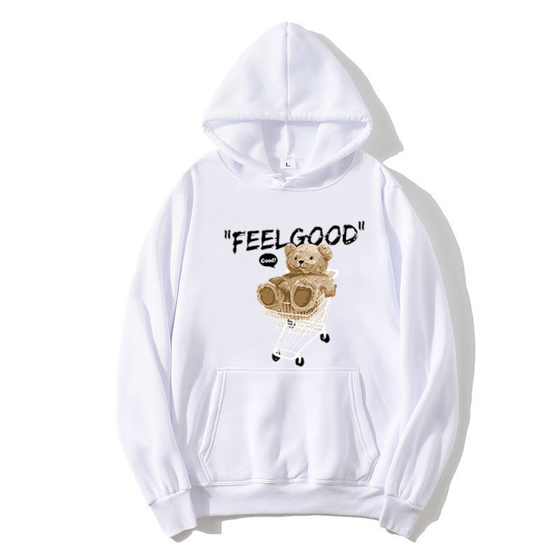 Women's hooded sweatshirt with unique animal motif Lisslune