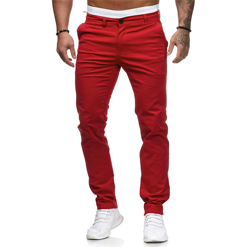 Men's comfortable and stylish slim-fit pants Lisslune