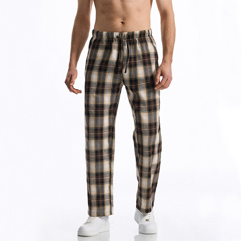 Men's pajama pants made of soft flannel Lisslune