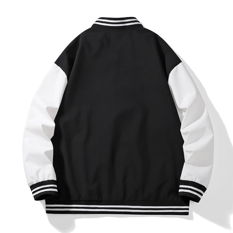 Men's Casual Varsity Jacket with Sporty Design Lisslune