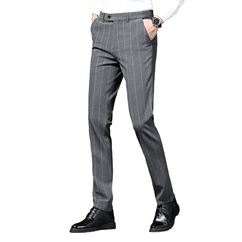 Men's elegant striped suit pants Lisslune