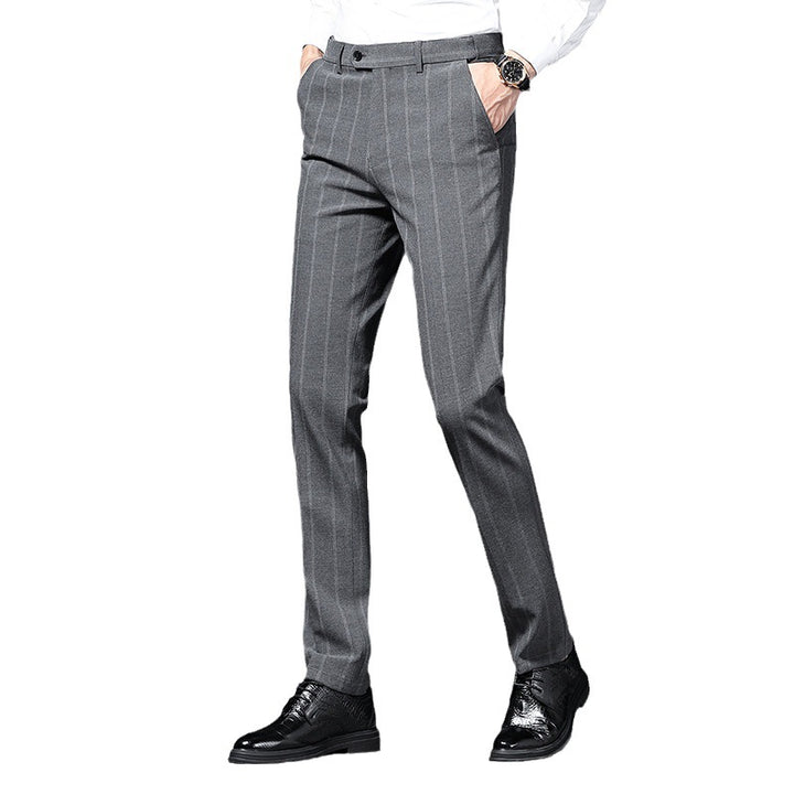 Men's elegant striped suit pants Lisslune