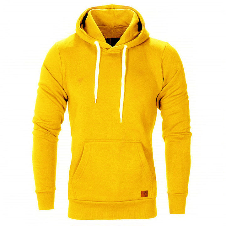 Men's hooded sweater with a fashionable cut and casual lining Lisslune