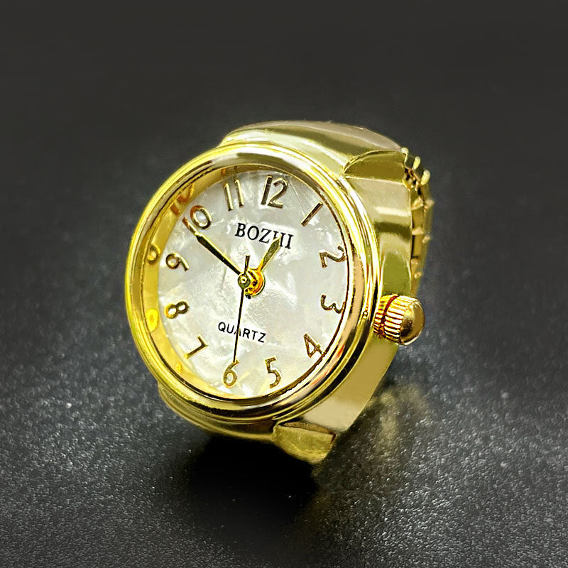 Lisslune | Unisex Pair Finger Rings Quartz Watches