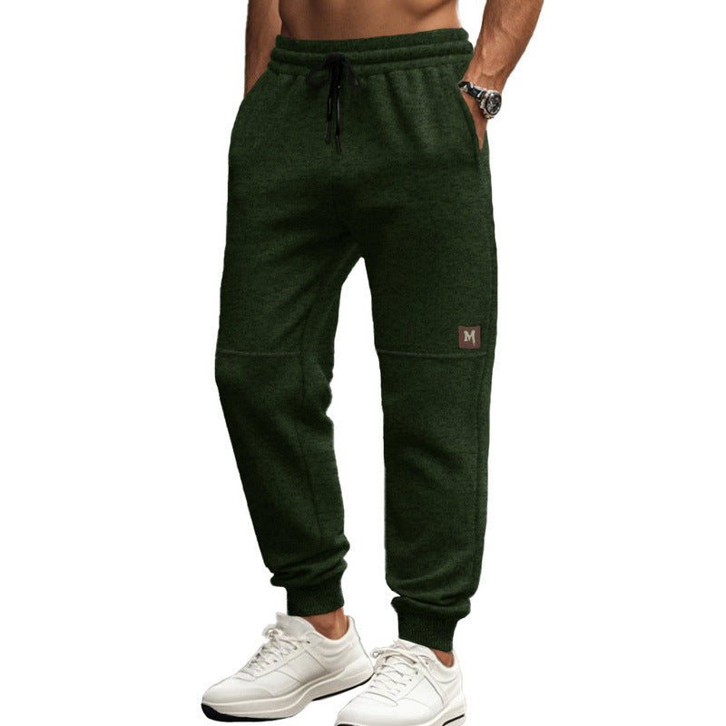 Men's modern jogging pants with elastic waistband and side pockets Lisslune