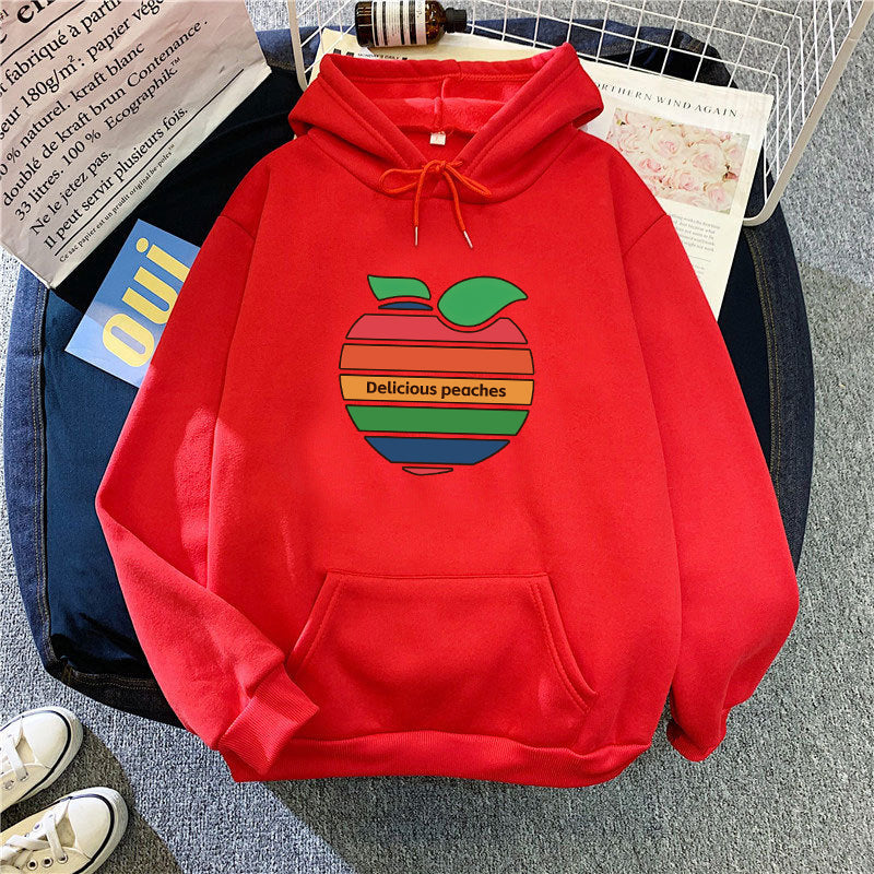 Women's hoodie with cheerful fruit motif Lisslune