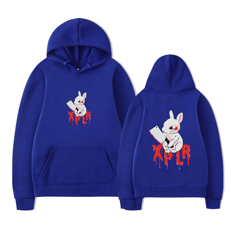 Women's hoodie with striking cartoon motif and comfortable fit Lisslune