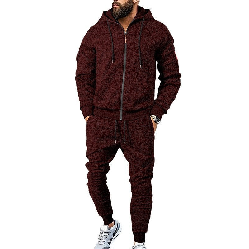 Men's stylish tracksuit set with hoodie and jogging pants Lisslune